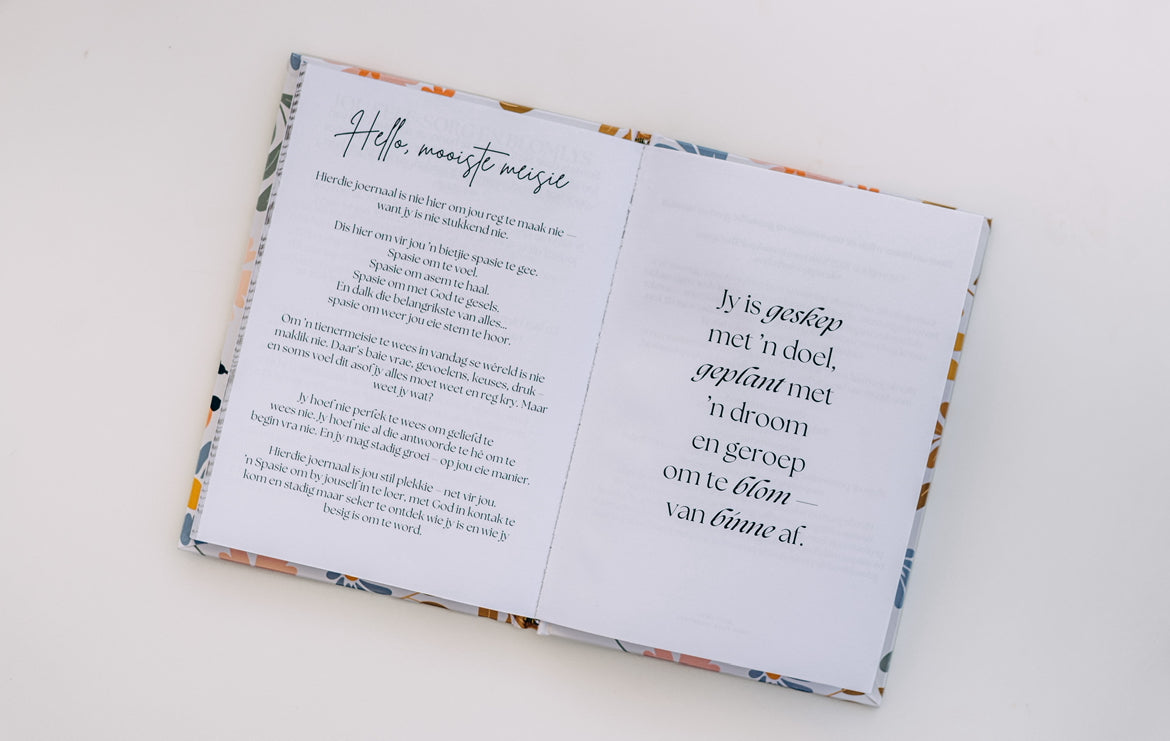 Blom van Binne Tiener Joernaal (NEW)